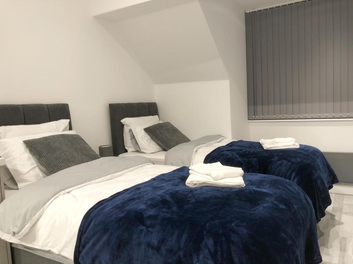 10Min To City - Free Parking - Private Studio - Contractor Friendly Manchester Eksteriør bilde